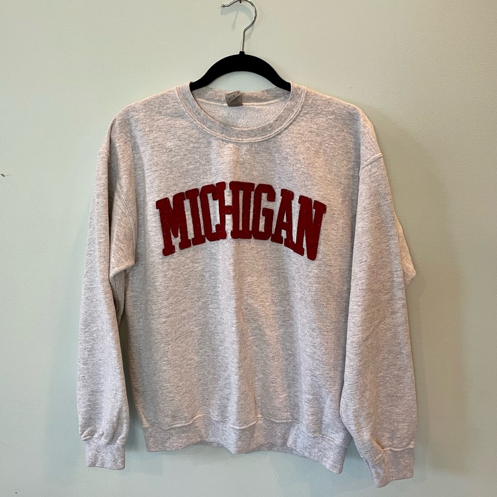 Michigan crewneck sweatshirt